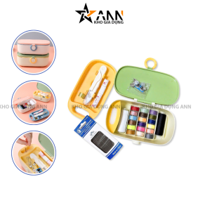 Bộ Kim Chỉ May Vá Đa Năng - Hộp Kim Chỉ Khâu 38 Món Kèm Hộp Đựng Thông Minh - HKC38