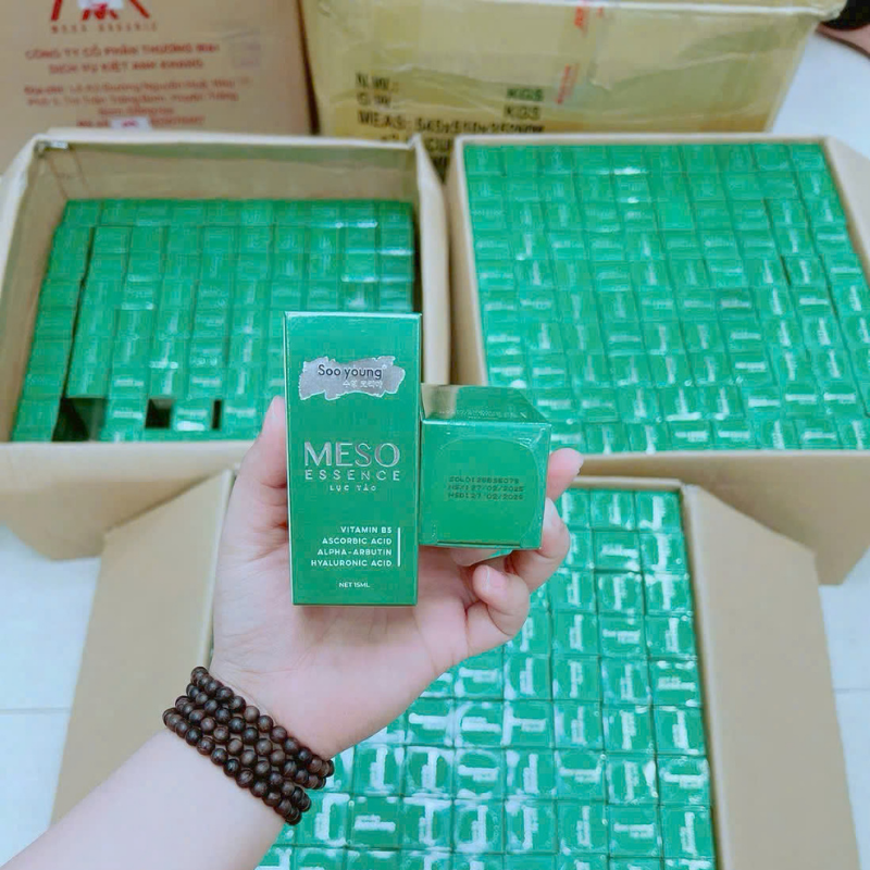 Serum Meso Essence Lục Tảo Soo Young Mini 10ml Hàng Cao Cấp - Dành Cho Da Nám Serum Meso Essence Lục Tảo Soo Young Mini 10ml Hàng Cao Cấp - Dành Cho Da Nám
