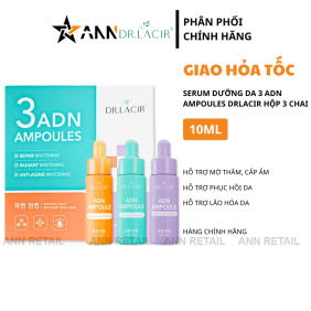 Serum Dưỡng Da 3 Adn Ampoules Dr.lacir Hộp 3 chai - 8938528007572