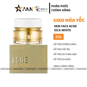 Kem Face Hỗ Trợ Giảm Mụn Acne Sica White Cao Cấp 25g - 8938515360116