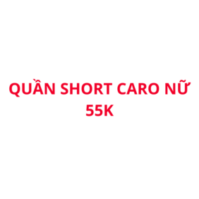 Quần Short Caro Nữ - QSCRN