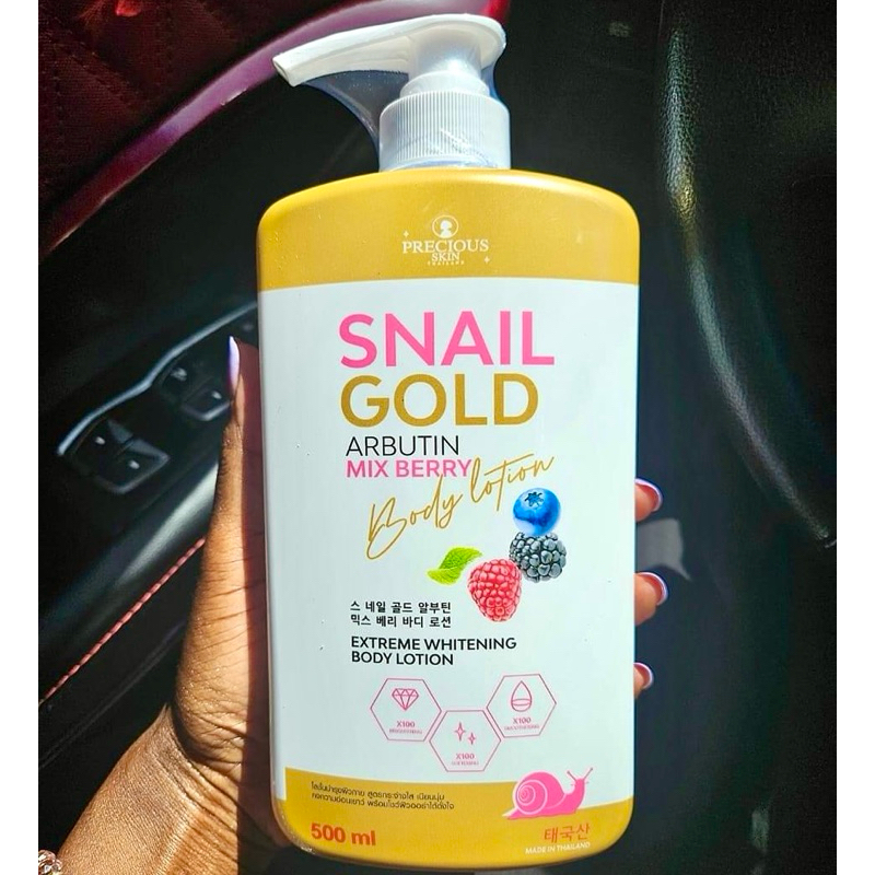 Sữa Dưỡng Thể Precious Skin Thái Lan Snail Gold Arbutin Mixed Berry Hỗ Trợ Dưỡng Sáng Da 500ml Sữa Dưỡng Thể Precious Skin Thái Lan Snail Gold Arbutin Mixed Berry Hỗ Trợ Dưỡng Sáng Da 500ml