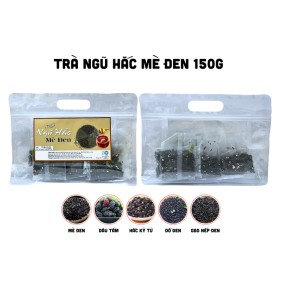 Trà Ngũ Hắc Mè Đen Túi Zip 150g 10 Gói - TNHMDTZ150G