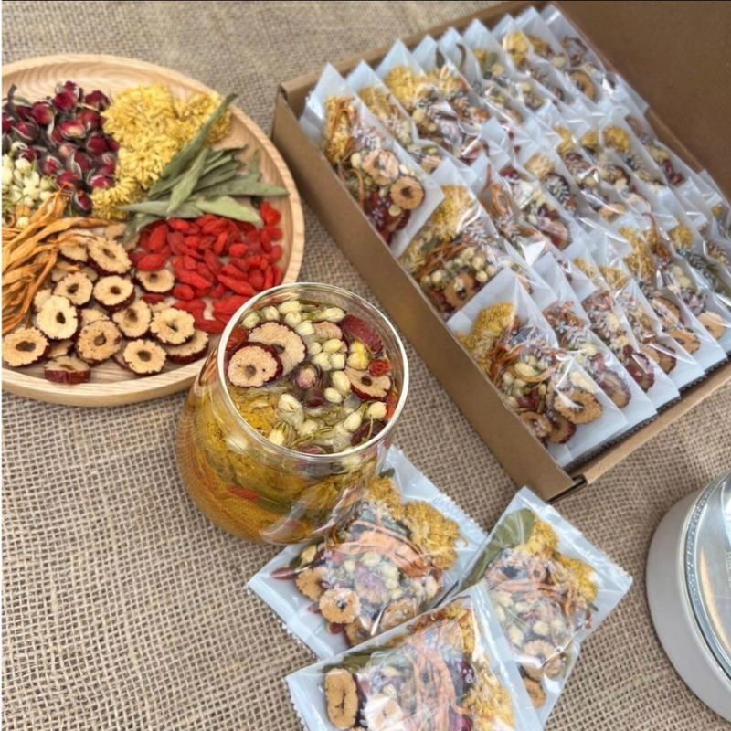 26306_6_20250422113729-3.png Trà Đông Trùng Hạ Thảo 300g Túi Zip 10 Gói - NTDTHTTZ300G