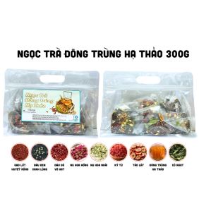 Trà Đông Trùng Hạ Thảo 300g Túi Zip 10 Gói - NTDTHTTZ300G
