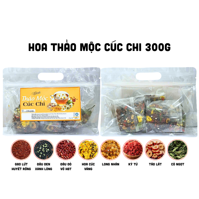 26307_hoa-thao-moc-cuc-chi_20250502172047-1.png Trà Cúc Chi Thảo Mộc Túi Zip 300g - Túi 10 Gói - HTMCCTZ300G