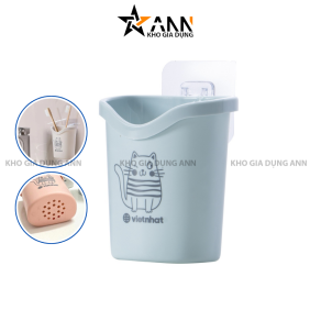 Cốc Dán Tường Đển Bàn Chải Đánh Răng Hokori Việt Nhật - CDBCDR3