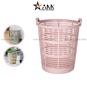 Sọt Đồ Quay Vuông 050 Việt Nhật - Sọt Đựng Quần Áo To Dày 42x33x51cm - SDQA01