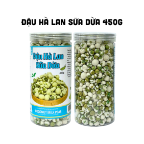 Đậu Hà Lan Sữa Dừa Thơm Ngon Hộp 450g - DHLSDH450G