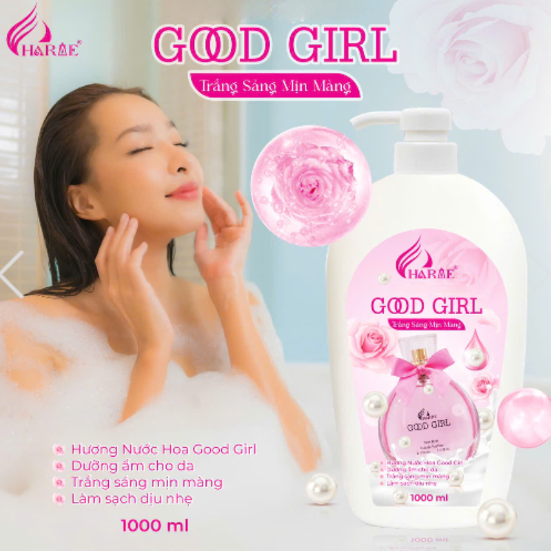 Giá sỉ sữa Tắm Charme Ngọc Trai Good Girl Hỗ Trợ Dưỡng Sáng Da Mịn Màng 1000ml Giá sỉ sữa Tắm Charme Ngọc Trai Good Girl Hỗ Trợ Dưỡng Sáng Da Mịn Màng 1000ml