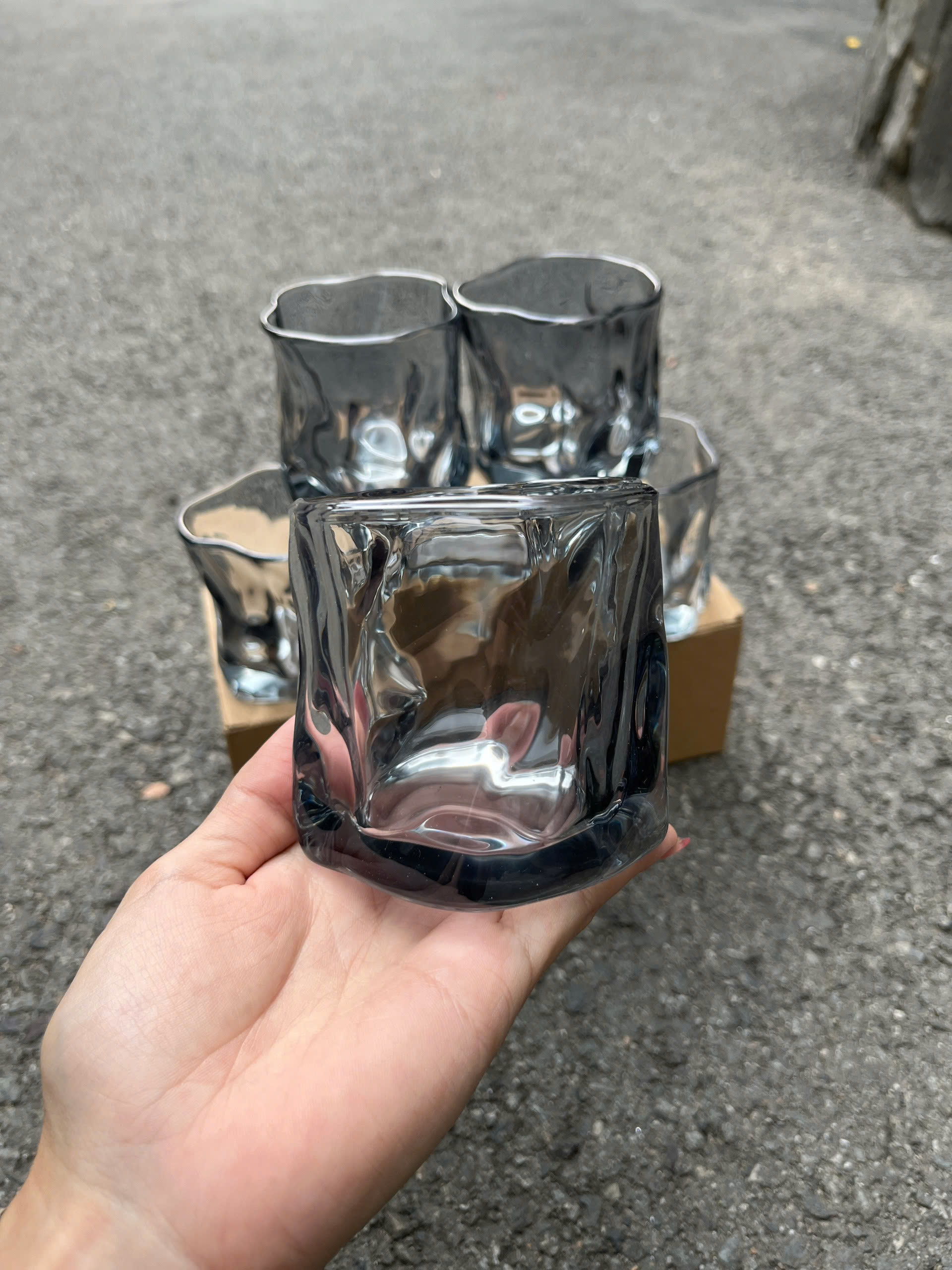 26409_z6650487950590-bc064edf2f5956e7814cf4cc8319df49_20250529120930-1.jpg Bộ 6 Cốc Thuỷ Tinh Gợn Sóng - B6CTT