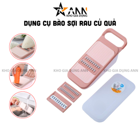 Dụng Cụ Bào Sợi Rau Củ Dạng Lưỡi Thay Thế - Có Khay Đựng Gọn Gàng Thuận Tiện - DBDN02