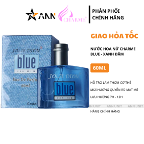 Nước Hoa Charme Nam Nữ Blue Đậm 60ml Hương Thơm Quyến Rũ Mát Mẻ - 8885013690019