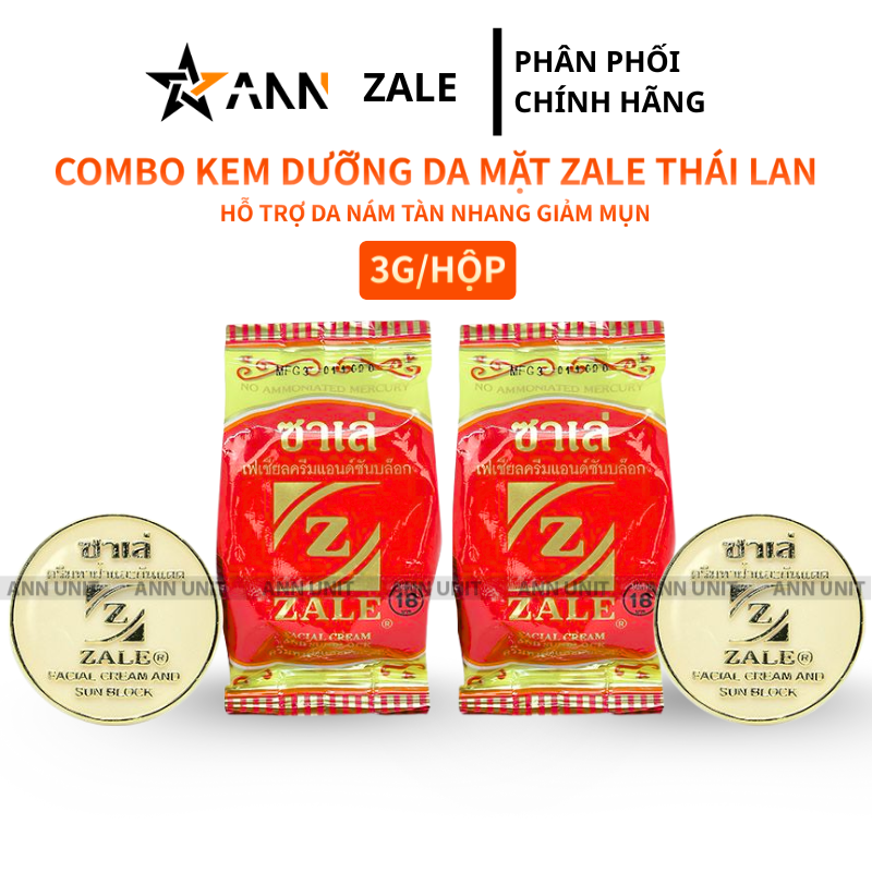 26554_1_20250807115143-1.png Combo 2 Hộp Kem Dưỡng Da Mặt Zale Thái Lan 3g/Hộp - 8851356000266