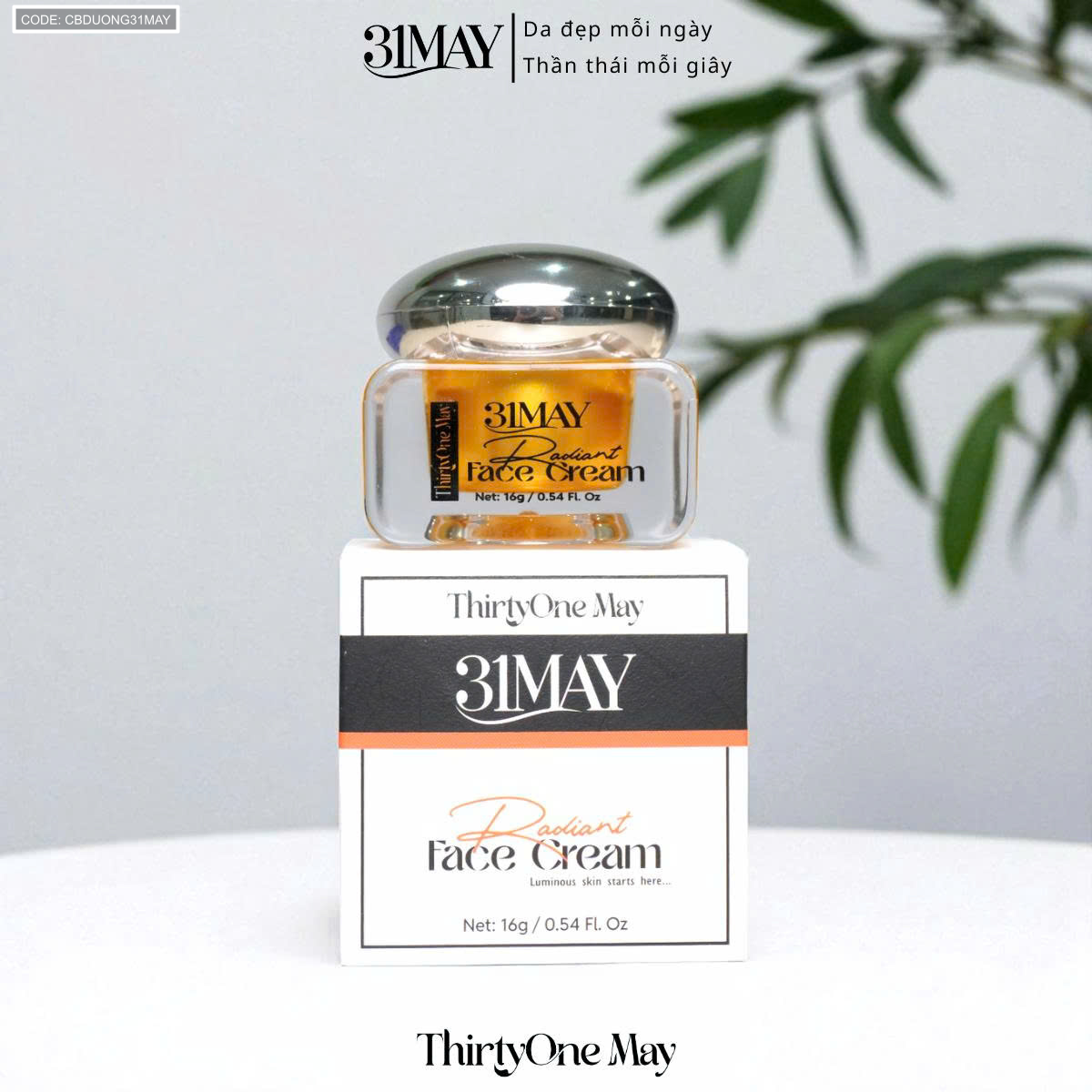 26559_z7091282267214-4ff3ef6d6181698b5be9fd05bcaa4fb7_20251008224414-1.png Combo Kem Nám 31may - Serum 31May Luminous 15ml Và Kem Face Nám 31May Radiant 16g - Mỹ Phẩm Thirty One May - CBDUONG31MAY