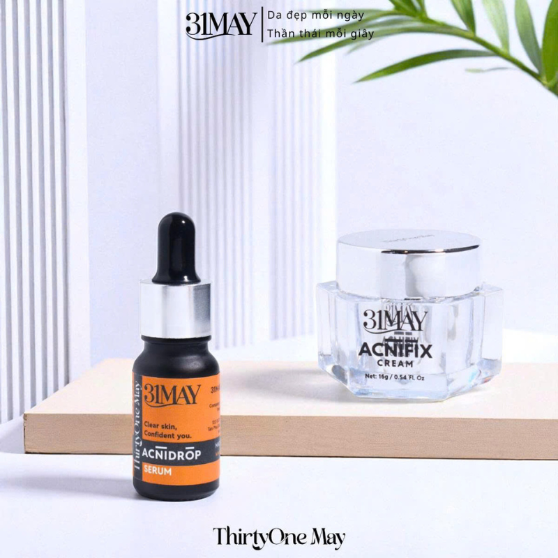 26560_70_20250929100031-2.png Combo Kem Mụn 31may Acnifix 15g & Serum Mụn 31may Acnidrop 10ml - Mỹ Phẩm Thirty One May - CBMUN31MAY