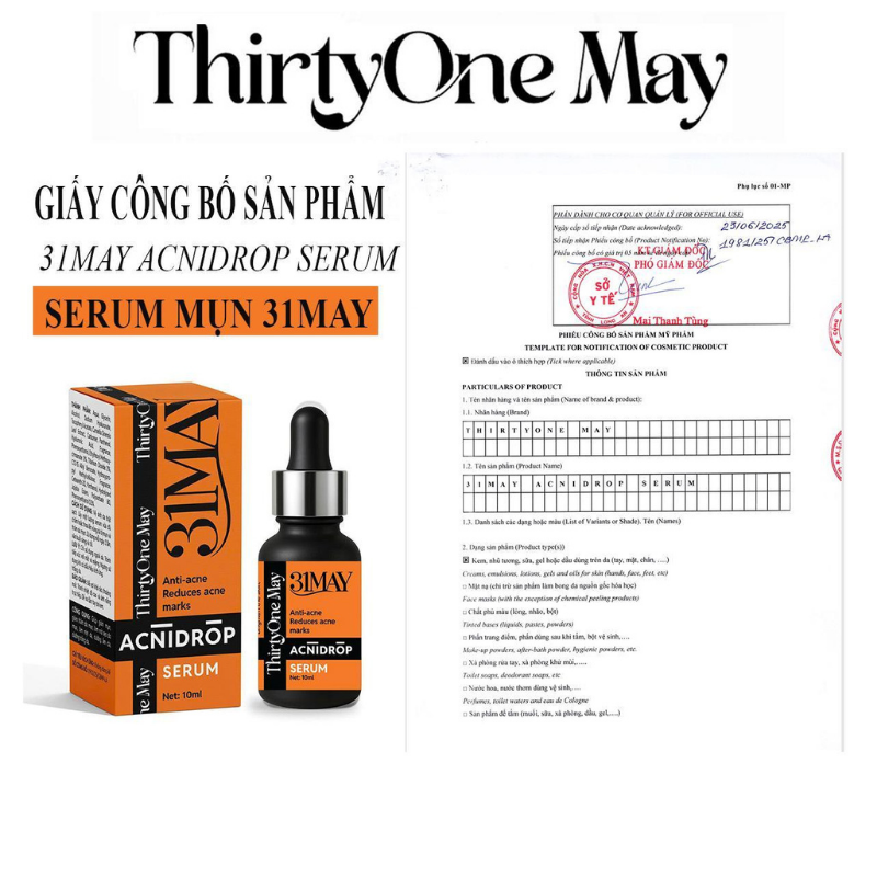 26562_11_20250811145950-9.png Combo Kem Mụn 31may Acnifix 15g & Serum Mụn 31may Acnidrop 10ml & Sữa Rửa Mặt 31may Hydra Cleanser 100ml - Mỹ Phẩm Thirty One May - CB3MUN31MAY