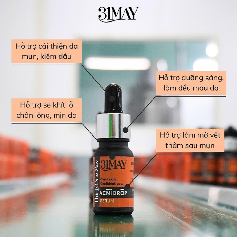 26562_17_20250811145947-10.png Combo Kem Mụn 31may Acnifix 15g & Serum Mụn 31may Acnidrop 10ml & Sữa Rửa Mặt 31may Hydra Cleanser 100ml - Mỹ Phẩm Thirty One May - CB3MUN31MAY