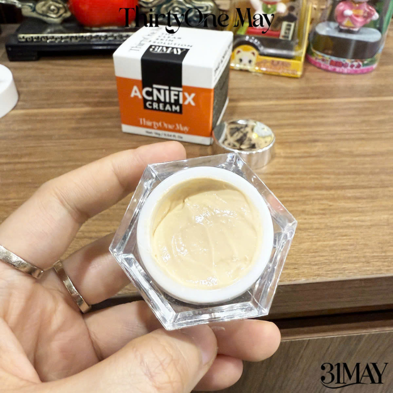 26562_31_20250811164506-8.png Combo Kem Mụn 31may Acnifix 15g & Serum Mụn 31may Acnidrop 10ml & Sữa Rửa Mặt 31may Hydra Cleanser 100ml - Mỹ Phẩm Thirty One May - CB3MUN31MAY