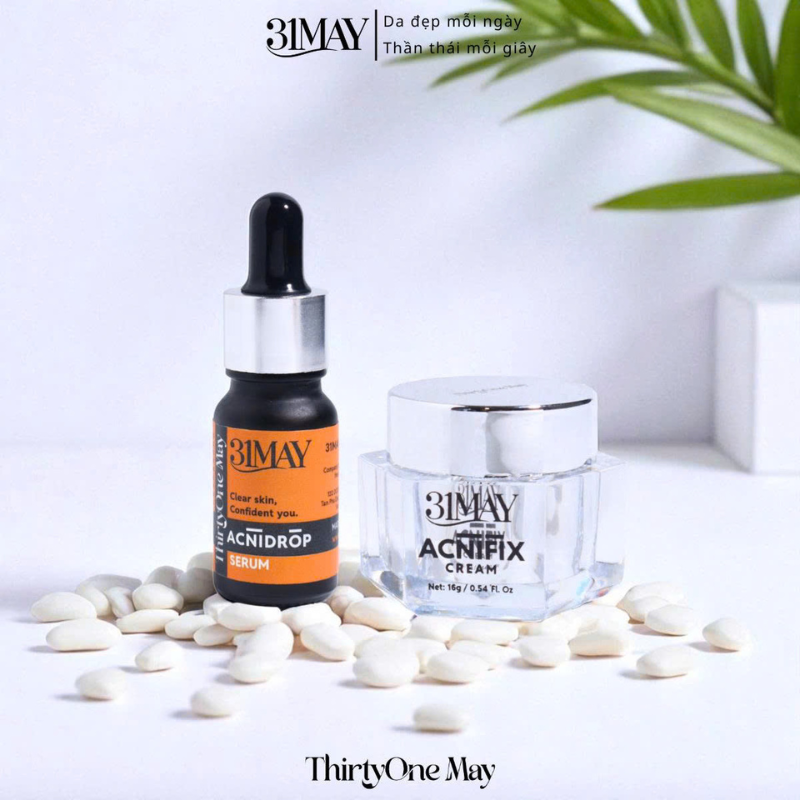26562_72_20250929100124-3.png Combo Kem Mụn 31may Acnifix 15g & Serum Mụn 31may Acnidrop 10ml & Sữa Rửa Mặt 31may Hydra Cleanser 100ml - Mỹ Phẩm Thirty One May - CB3MUN31MAY