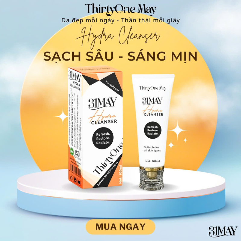 26563_35_20250811164419-8.png Combo Kem Nám 31may 16g & Serum Cang Bóng 31may Acnidrop 10ml & Sữa Rửa Mặt 31may Hydra Cleanser 100ml - Mỹ Phẩm Thirty One May - CB3NAM31MAY