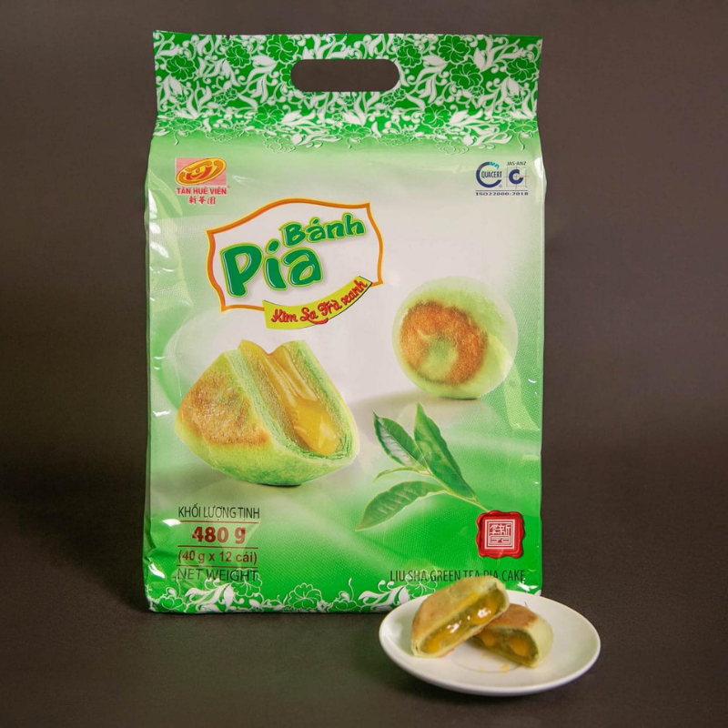 26627_24_20250828122301-2.png Bánh Pía Kim Sa Trà Xanh Tân Huê Viên Thơm Ngon 480g (40g x 12 cái) - 8936014311585