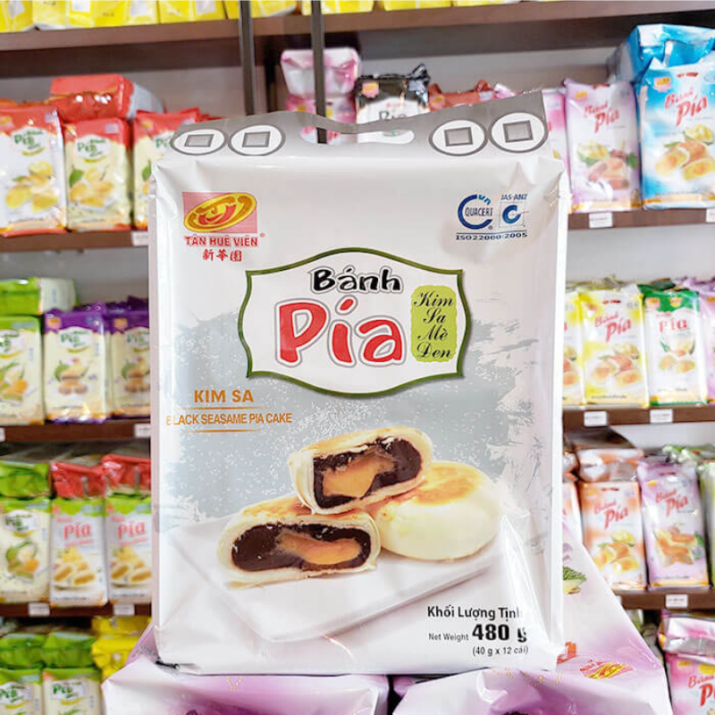 26632_60_20250828143539-1.png Bánh Pía Kim Sa Mè Đen Tân Huê Viên Thơm Ngon 480g (40g x 12 cái) - 8936014316818