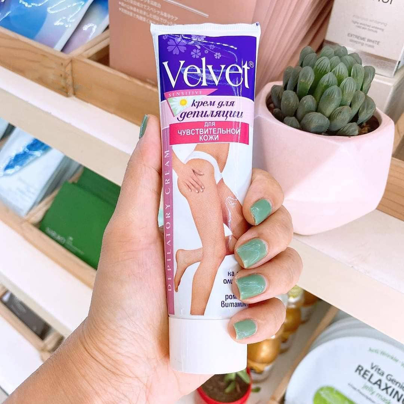 Shop sỉ kem Tẩy Lông Velet Nga 100ml Shop sỉ kem Tẩy Lông Velet Nga 100ml