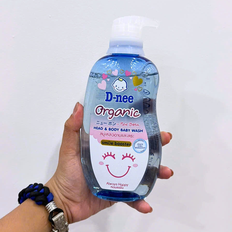 26699_18_20250905110948-2.png Sữa Tắm Gội Toàn Thân Cho Bé Sơ Sinh Dnee Organic Màu Xanh Dương 380ml - 8851989060392