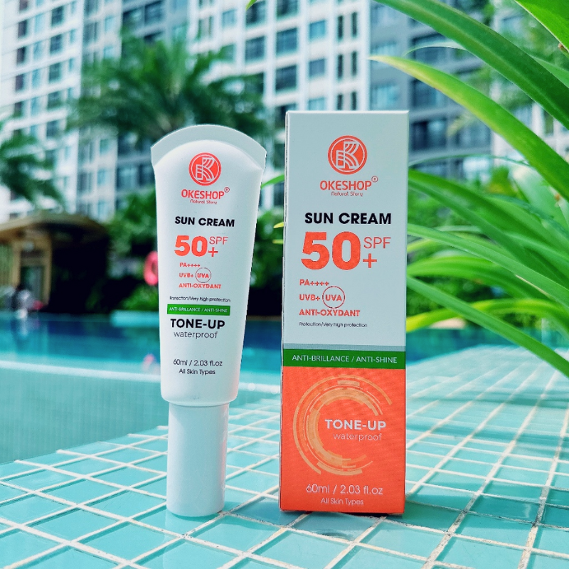 26706_5_20250905180435-1.png Kem Chống Nắng Okeshop Natural Story Sun Cream 50+ Spf Tone Up Waterproof Đài Loan 60ml - 4714710201331