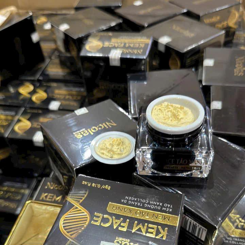 26708_11_20250906092958-2.png Combo Tái Sinh Nicolas - Serum Peeling 30ml & Kem Face Men Tảo Xanh Collagen 5g - 8938549741158