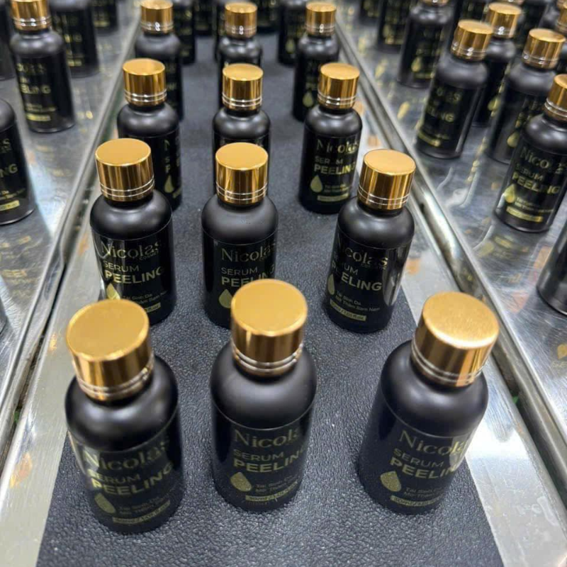26708_16_20250906093000-2.png Combo Tái Sinh Nicolas - Serum Peeling 30ml & Kem Face Men Tảo Xanh Collagen 5g - 8938549741158