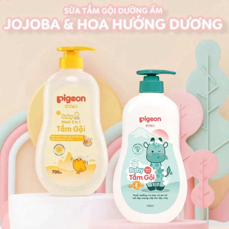 26714_10_20250906162558-1.png Sữa Tắm Gội Toàn Thân Cho Bé Hương Jojoba Pigeon 700ml - 8935103705182