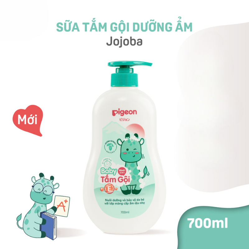 26714_18_20250906162601-1.png Sữa Tắm Gội Toàn Thân Cho Bé Hương Jojoba Pigeon 700ml - 8935103705182