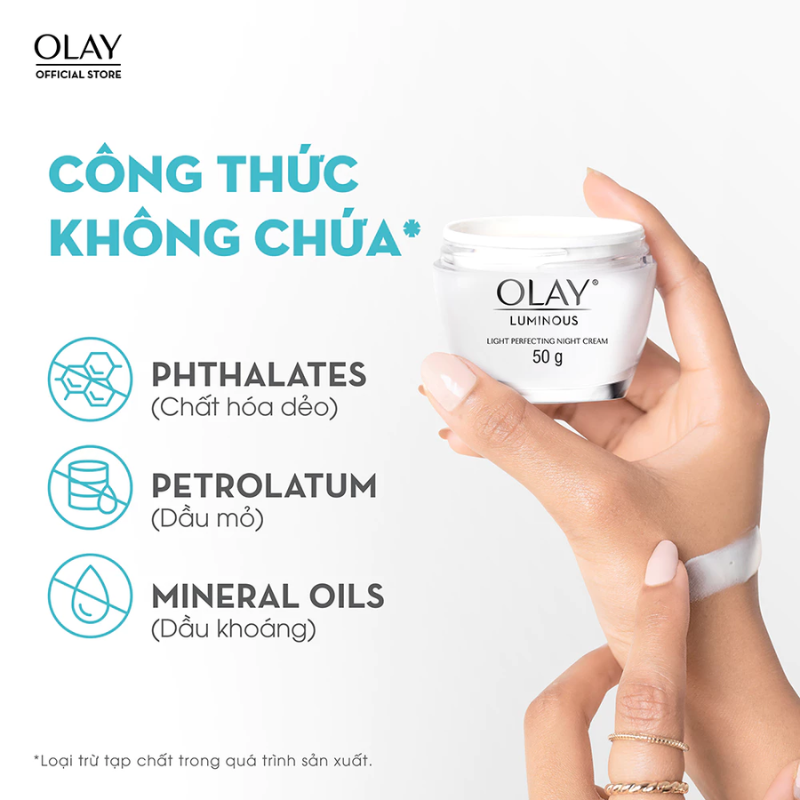 26779_10_20250918171727-1.png Kem Face Dưỡng Sáng Da Olay Luminous Ban Đêm 50g - 4902430733830