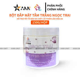 Bột Đắp Mặt Tắm Trắng Da Ngọc Trai Nguyên Chất T&T Beauty 150g/Hộp - 8936148011597
