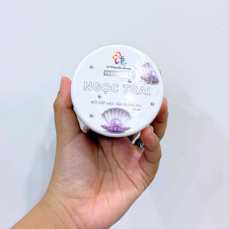 26799_79_20250929114720-1.png Bột Đắp Mặt Tắm Trắng Da Ngọc Trai Nguyên Chất T&T Beauty 150g/Hộp - 8936148011597