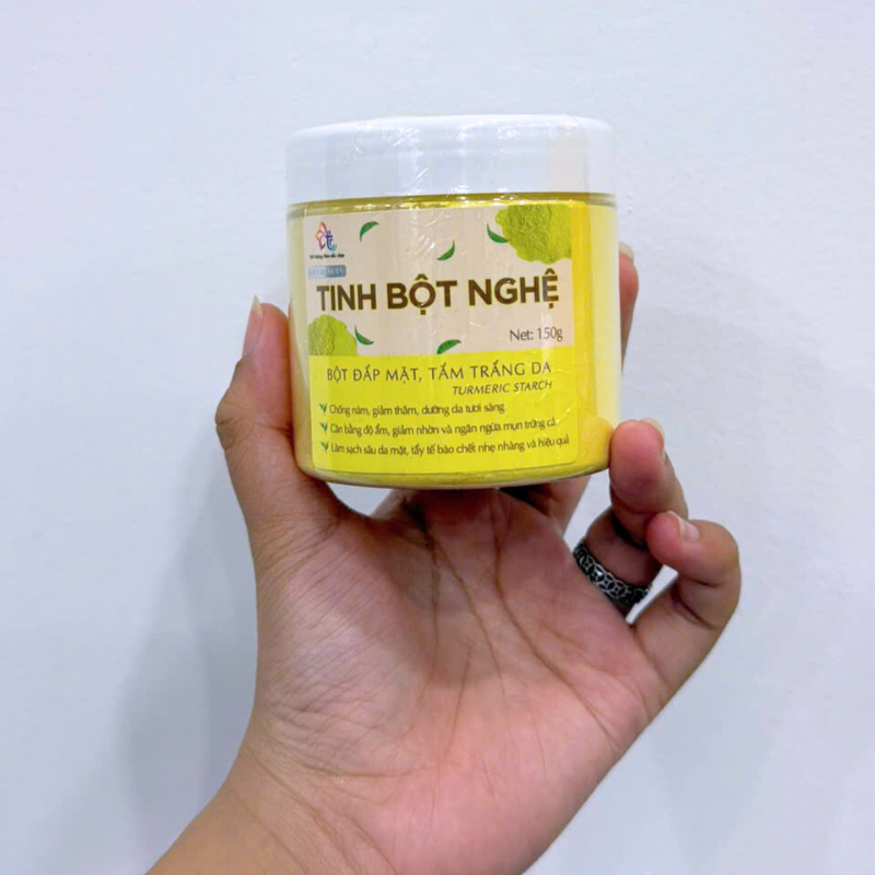 26800_99_20250929115313-1.png Bột Đắp Mặt Tắm Trắng Da Tinh Bột Nghệ Nguyên Chất T&T Beauty 150g/Hộp - 8936148011559