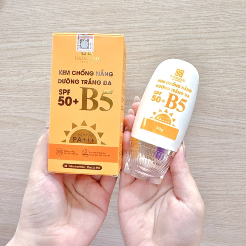 26820_40_20251004170515-1.png Kem Chống Nắng Dưỡng Sáng Da Spf 50+ B5 Uva/Uvb Pa+++ Hatagold 50g - 8936061332106