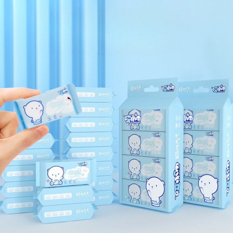 26889_5_20251015170819-1.png Túi 10 Khăn Ướt Bỏ Túi Du Lịch - Khăn Giấy Ướt Mini Ngẫu Nhiên - Chất Liệu Vải Không Dệt - KUBTMN02