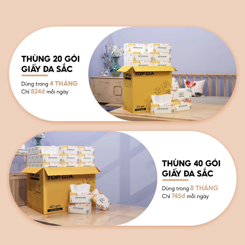 26902_18_20251017100252-1.png 1 Thùng 40 Gói Khăn Giấy Ăn Sắc Màu Top Gia Loại Nhỏ - KGR15