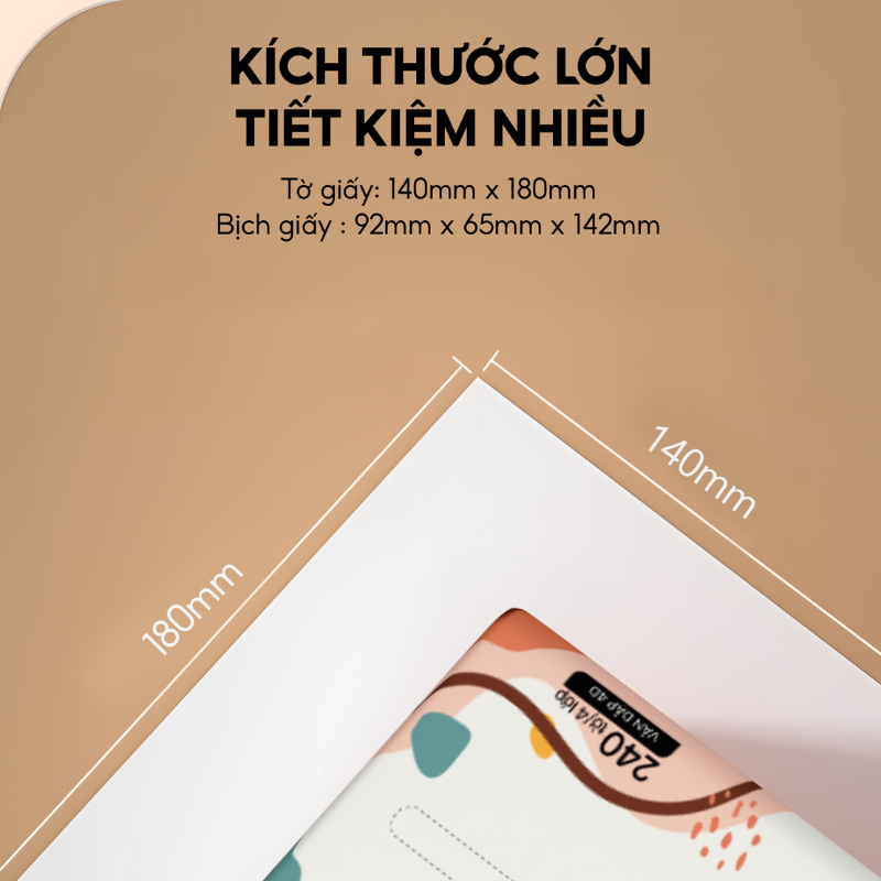 26902_20_20251017100252-1.png 1 Thùng 40 Gói Khăn Giấy Ăn Sắc Màu Top Gia Loại Nhỏ - KGR15