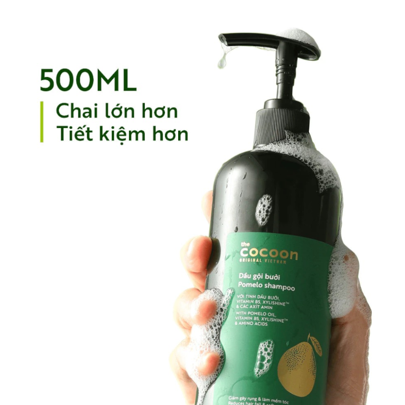 Nguồn sỉ combo Dầu Gội Xả Bưởi Cocoon - Dầu Gội Bưởi Cocoon Pomelo Shampoo 500ml Và Dầu Xả Bưởi Cocoon Pomelo Hair Conditioner 310ml