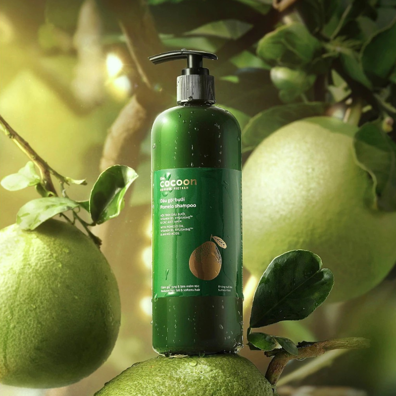 Nguồn sỉ combo Dầu Gội Xả Bưởi Cocoon - Dầu Gội Bưởi Cocoon Pomelo Shampoo 500ml Và Dầu Xả Bưởi Cocoon Pomelo Hair Conditioner 310ml