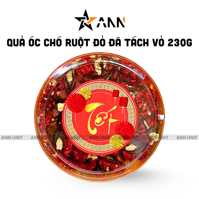 26971_164_20251106102912-3.png Quả Óc Chó Ruột Đỏ Tách Vỏ 230g - Hộp Tròn Nhỏ Hộp Quà Tết 2026 - QOCTVHTN230G
