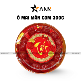 Ô Mai Mận Cơm Hộp Tròn Nhỏ 300g - OMMCHTN300G