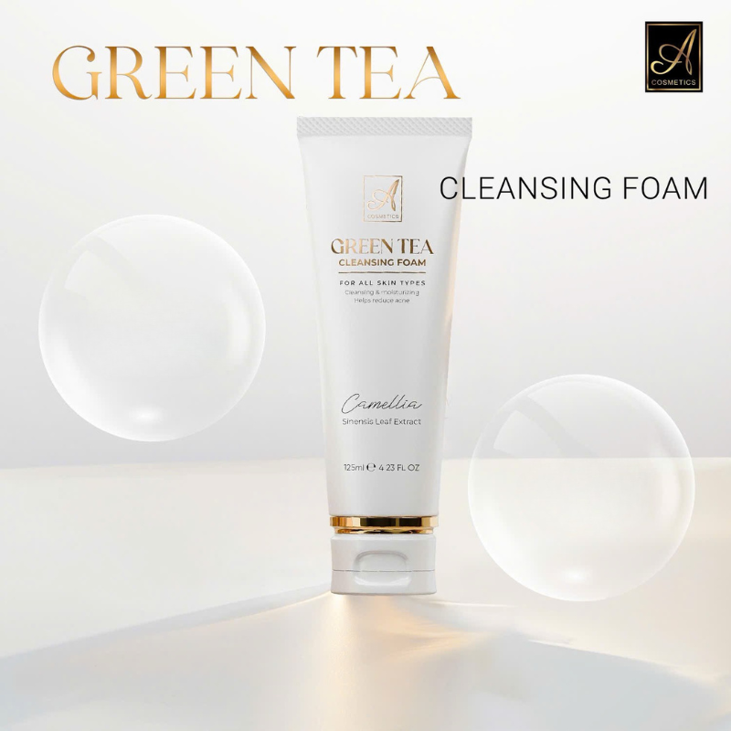 26991_12_20251113175722.png Sữa Rửa Mặt Trà Xanh A Cosmetics Phương Anh 125ml Phiên Bản Mới - 8938564108059