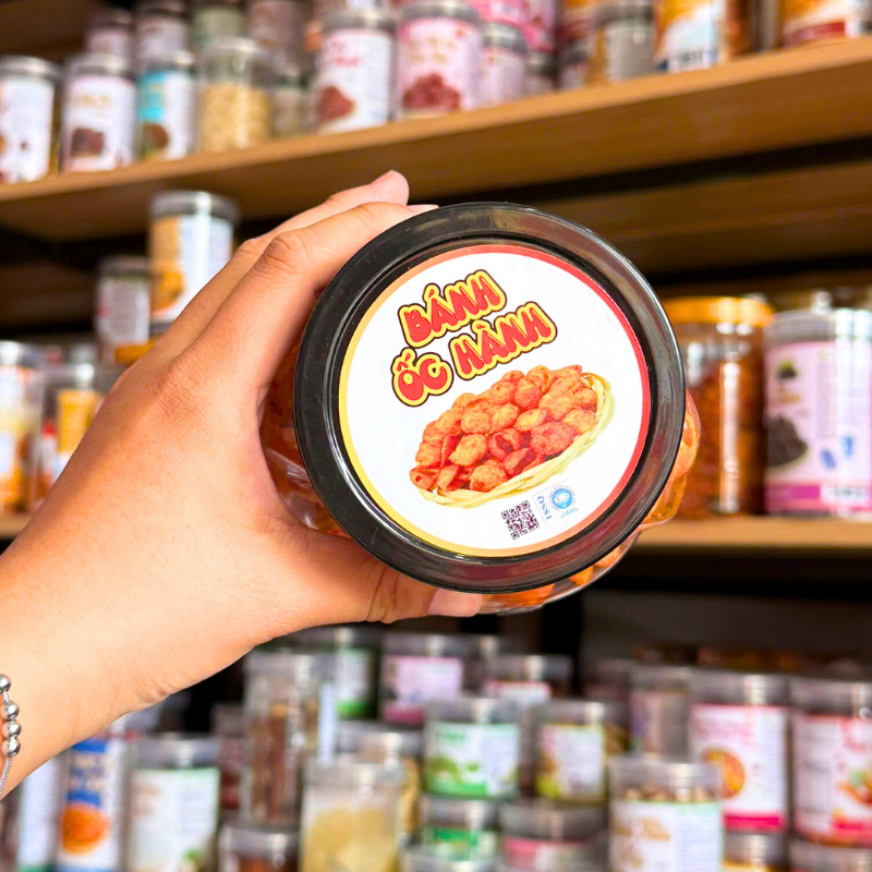 Snack Sò Hành Lá 300g - Hộp Gấu Lớn Snack Sò Hành Lá 300g - Hộp Gấu Lớn