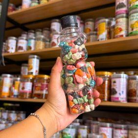 Kẹo Socola Sỏi Đá 200g - Chai Gấu Nhỏ - KSSDCGN200G