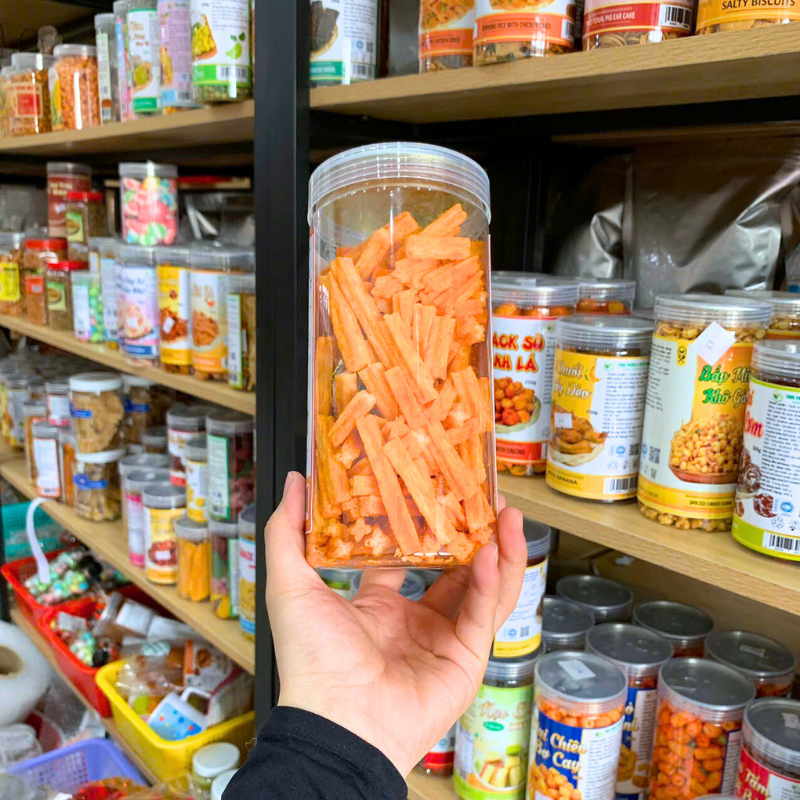 Mua sỉ snack Hương Phô Mai - Khoai Tây Phô Mai 200g - Hộp Pet Mua sỉ snack Hương Phô Mai - Khoai Tây Phô Mai 200g - Hộp Pet